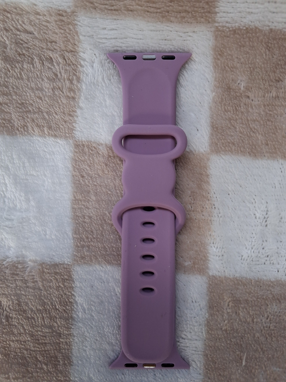 Silicone Apple Watch Band - Lavender Replacement Strap